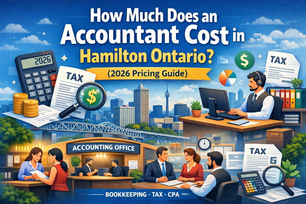 how much does an accountant cost in Hamilton Ontario