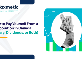 how to pay yourself from a corporation in Canada