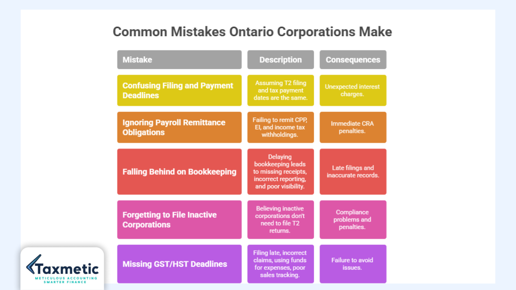 Common Mistakes Ontario Corporations Make