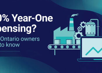 Productivity mega deduction Canada: 100% immediate expensing explained for Ontario business owners